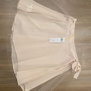 Blush BCBGeneration Tulle Wrap Skirt New with Tags